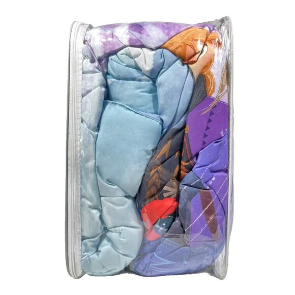 Disney Frozen 2 Microfiber Twin Reversible Kids Comforter 86" x 64" - Picture 6 of 8